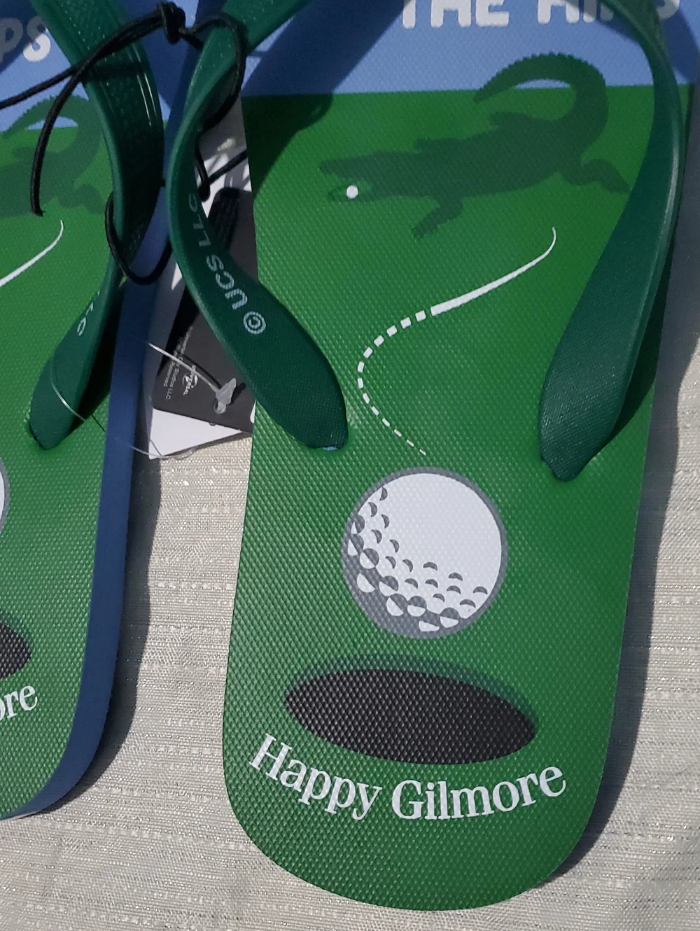 Happy Gilmore Flip Flops